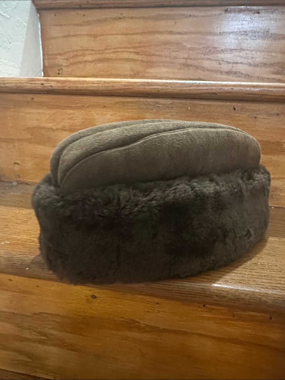 Men's Brown Sheepskin Cossack Hat brighthorn